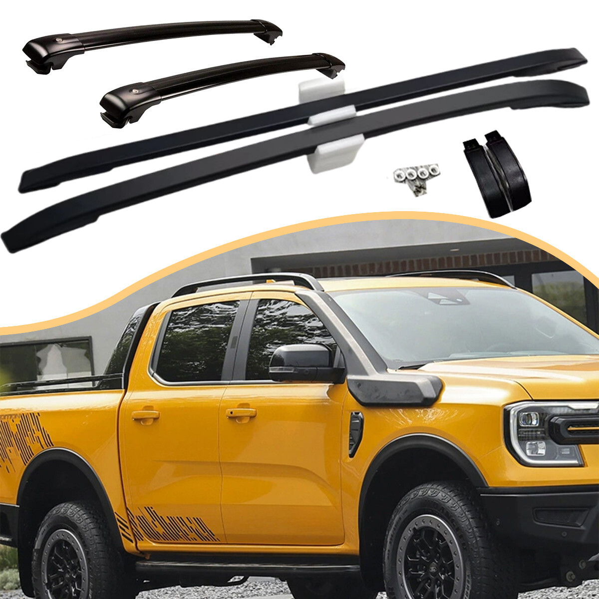 Crossfit Accessories - Barre trasversali per portapacchi adatte per