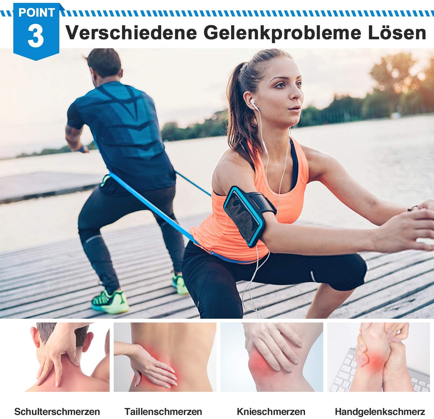 Fasce elastiche per fitness 3  - Crossfit Accessories recensione e prezzo