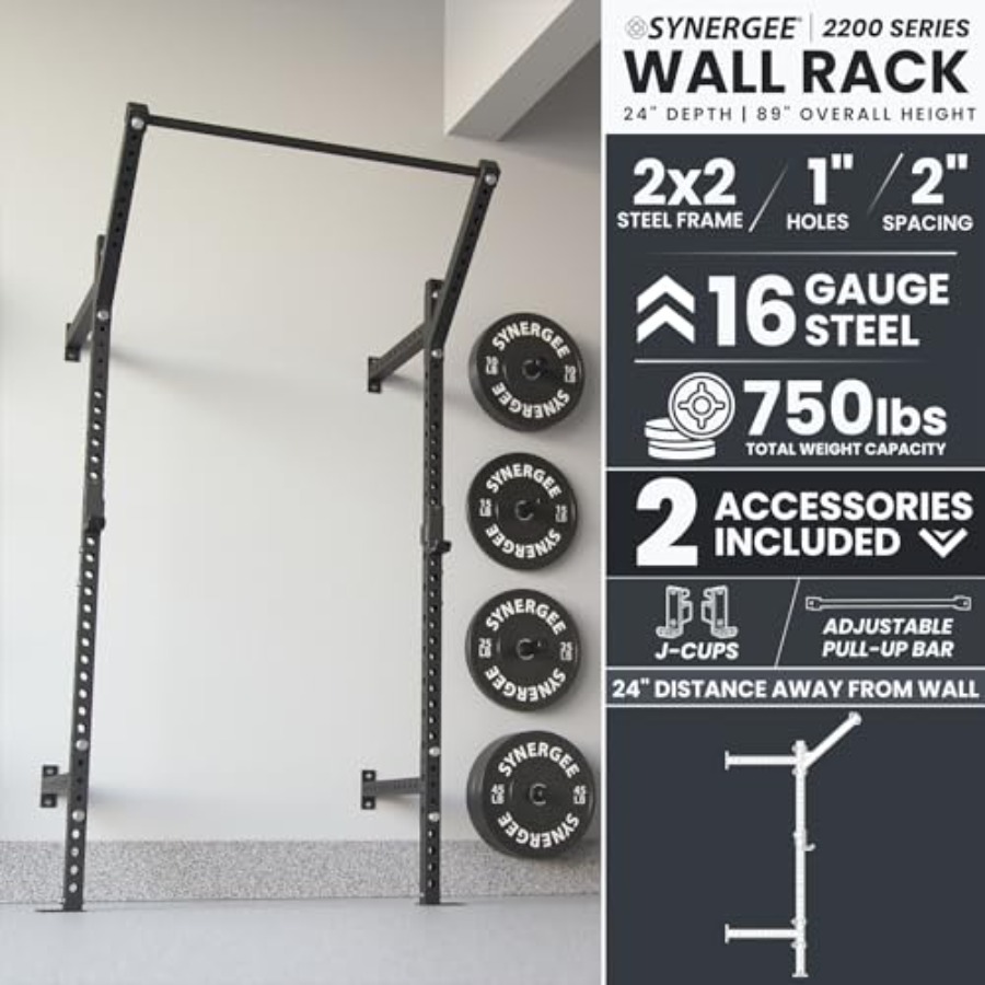 Rack per squat a parete per us - Pull Up Bar Grip recensione e prezzo
