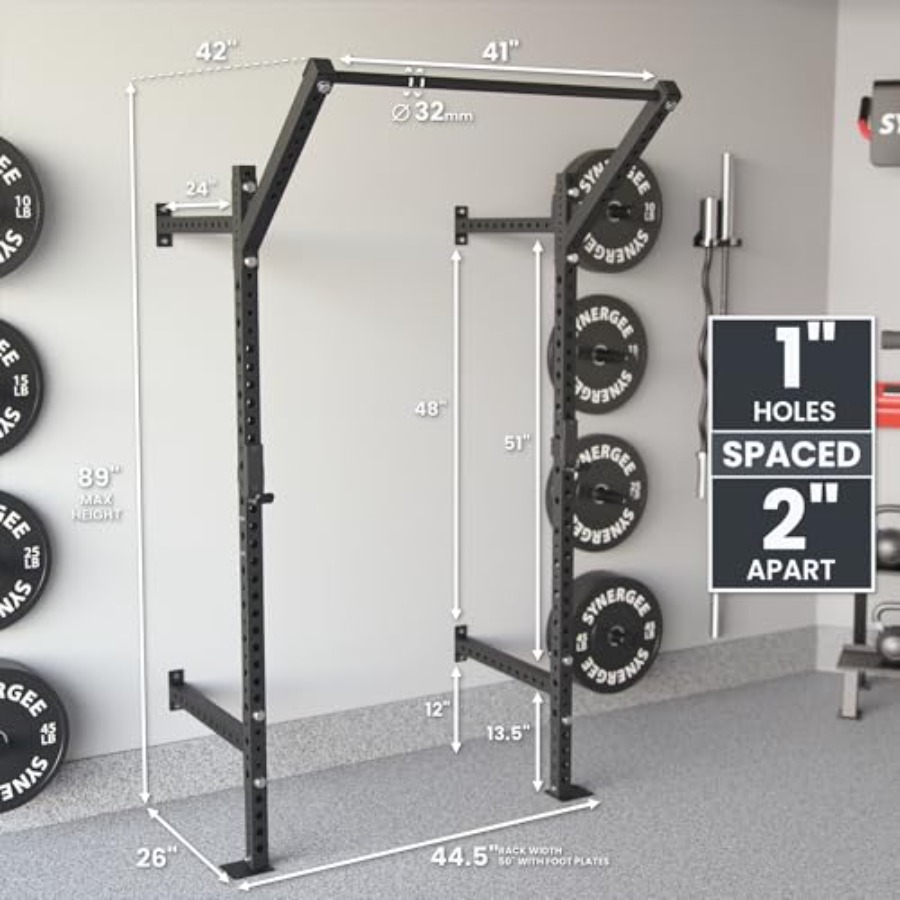 Rack per squat a parete per us - Pull Up Bar Grip recensione e prezzo