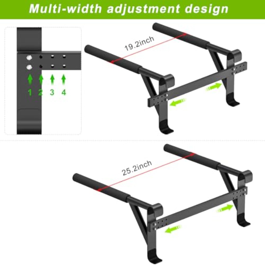 Barra per trazioni a parete 2x - Pull Up Bar Grip recensione e prezzo